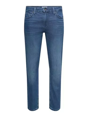 Only & Sons ONSLOOM Herren Slim Fit Jeans – Modische Herrenjeans Slim Fit