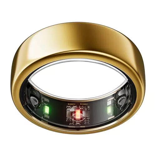 OURA Gen3 Heritage Smart-Ring - Größe 7, Gold, Wearable für Schlaf-