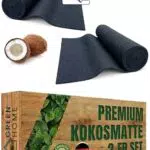 Pangolino Kokosmatte Winterschutzmatte für Pflanzen Beidseitig Latexbeschichtet