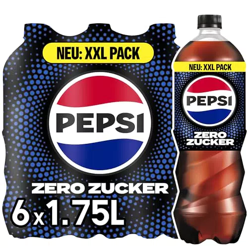 Pepsi Zero Zucker Einweg Mehrwegflasche Erfrischungsgetränk