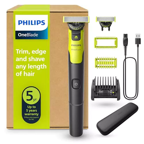 Philips OneBlade 360 mit Konnektivität Face+Body, Elektrischer Bartschneider