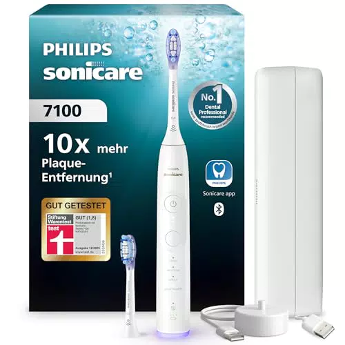 Philips Sonicare HX7421/08 elektrische Zahnbürste mit App und Schalltechnologie