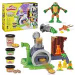 Play-Doh Teenage Mutant Ninja Turtles Pizza Spielset mit Pizzaofen und Figur für Kinder