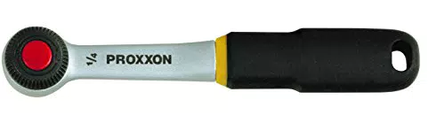 Proxxon 23092 Standard Ratsche 1/4 Zoll 52 Zähne Umschaltknarre Rechts Linkslauf