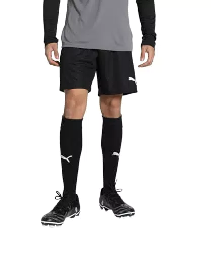 PUMA Herren Teamliga Shorts, Puma Black-puma White, XL EU
