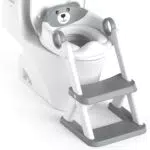 Rabb 1st Kinder Toilettenleiter 2 in 1 Mit Stufe, Rutschfest, Für Jungen Und Mädchen