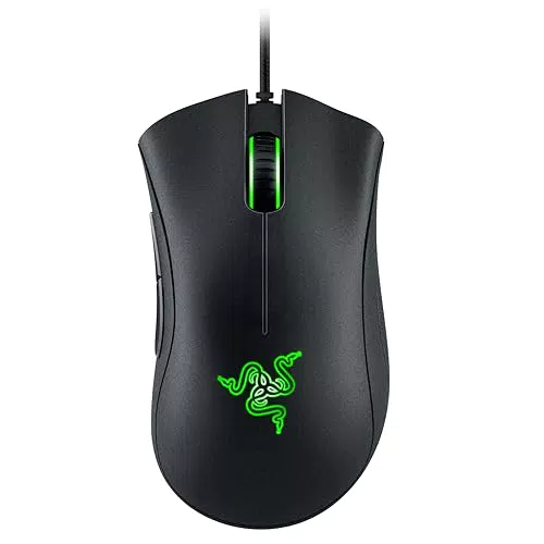 Razer DeathAdder Essential 2021 Kabelgebundene Gaming Maus mit 6400 DPI Sensor