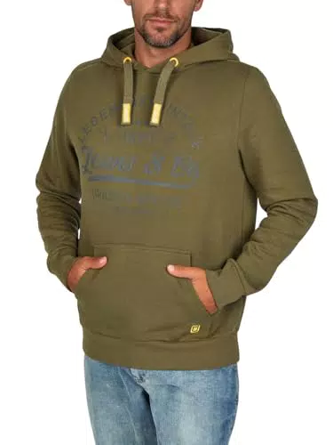 Riverso Hoodie Herren Regular Fit RIVArmin Kapuzenpullover mit Print