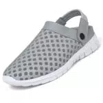 SAGUARO Herren Clogs Atmungsaktiv Hausschuhe Gartenschuhe Damen Mesh Sommersandalen