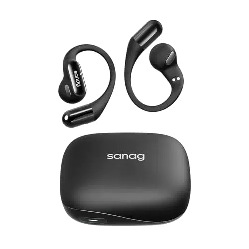 Sanag G6S Open Ear Kopfhörer Bluetooth 5.3 Wasserdicht 36h Wiedergabe Multipoint