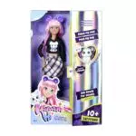 Simba Kawaii Hi Ankleidepuppe Cora Modepuppe zum Frisieren mit Zubehör für Kinder