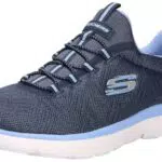 Skechers Damen Sneaker mit Marineblauem Strickmuster