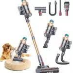 SMOTURE Akku Staubsauger 50000Pa 600W Kabellos mit Mini-Bürste und Aromafunktion