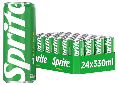 Sprite Erfrischungsgetränk mit Limetten und Zitronen Geschmack, spritziger Softdrink