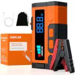 JDMCAR Auto Starthilfe Powerbank 7000A mit LCD und LED, Batterie Booster 14.8V