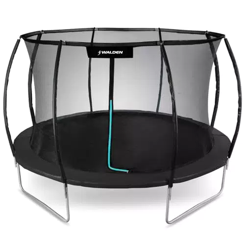Garden Trampolin Ø 244 cm mit Sicherheitszaun für Kinder und Fitness