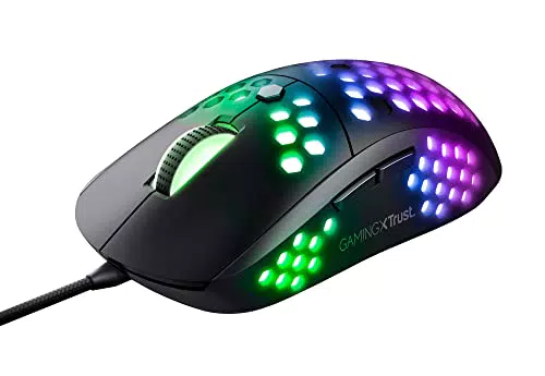 Trust Gaming GXT 960 Graphin Gaming Maus mit RGB, 10.000 DPI, Programmierbare Tasten