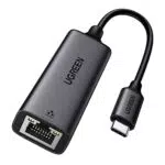 UGREEN USB C Ethernet Adapter 1000Mbps Thunderbolt LAN für MacBook, iPhone, iPad, Galaxy, Steam Deck