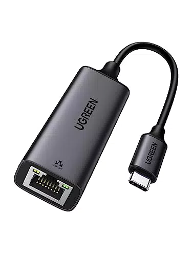 UGREEN USB C Ethernet Adapter 1000Mbps Thunderbolt LAN für MacBook, iPhone, iPad, Galaxy, Steam Deck