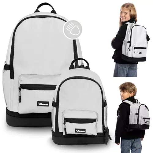 Valkental Reflektierender Kinderrucksack Für Kindergarten Und Schule Mit Bodenfach