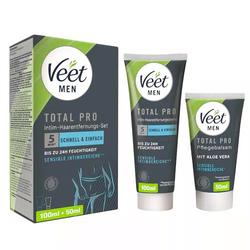 Veet Men Intim Haarentfernungsset Enthaarungscreme Für Männer Intimbereich