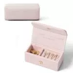 Vlando Schmuckkästchen Reise Schmuckbox für Damen und Mädchen, Schmuckaufbewahrung