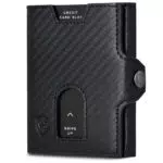 VON HEESEN Slim Wallet mit Münzfach & RFID-Schutz - Mini Geldbörse Herren & Damen - Kartenetui Kreditkartenetui - Portmonee Geldbeutel Portemonnaie klein
