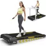 VANNECT Walking Pad Laufband für Zuhause mit Steigung und LED-Display, 2,75HP