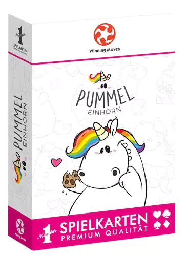 Winning Moves Pummeleinhorn Spielkarten Kartenspiel für Kinder und Erwachsene