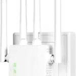 WLAN Extender Signalverstärker, Große Reichweite, Ethernet, Access Point, Alexa-fähig