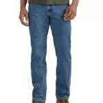 Wrangler Authentics Herren Jeans mit klassischer 5-Pocket Passform aus Baumwolle