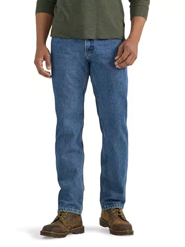 Wrangler Authentics Herren Jeans mit klassischer 5-Pocket Passform aus Baumwolle