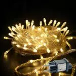 YJY Light Lichterkette Außen 25m IP44 Wasserdicht mit Timer für Garten Balkon Terrasse