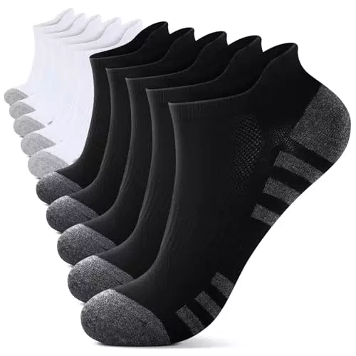 YouShow Sneaker Socken Sportsocken Kurz Laufsocken Atmungsaktiv Damen Herren