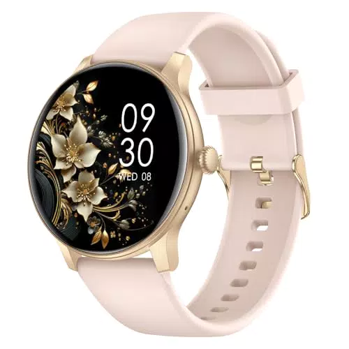 Marke Smartwatch Damen Herren 1.38 Zoll HD Fitness Tracker mit Bluetooth Anrufen