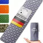 Alpenwert® Isomatte Outdoor - Leichte aufblasbare Schlafmatte für Camping und Wandern