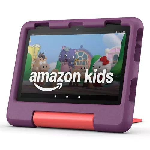 Amazon Fire HD 8 Kids-Tablet mit Klare Bildschirmschutzfolie 2er-Pack