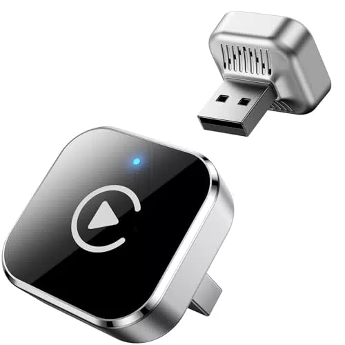 Ancvet Wireless CarPlay und Android Auto Adapter, Kabellose Verbindung, Plug & Play
