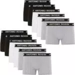 Antonio Rossi Herren Boxer Hipster Fitted Bequeme Unterhosen Baumwolle