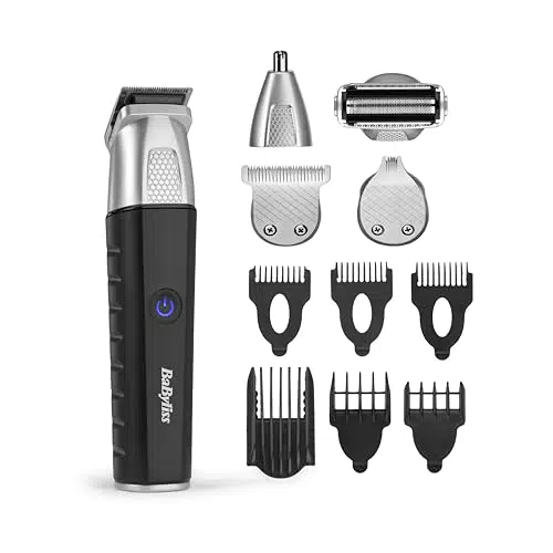 BaByliss Lithium Power 11-in-1 Multi-Trimmer Kabelloses Grooming-Kit für Herren