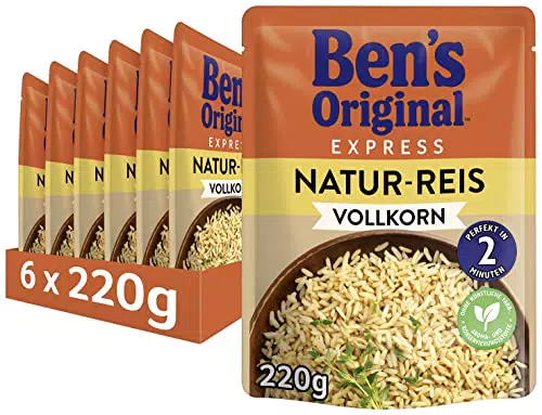 Ben's Original Express-Reis Naturreis Mediterran - 6 Packungen