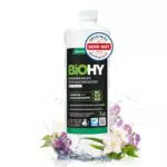 BIOHY Bodenreiniger Konzentrat für alle Hartböden - angenehmer Duft - streifenfreie Reinigung - ideal für Laminat, PVC & Stein