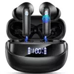 Kabellose Bluetooth 5.4 Kopfhörer In Ear mit HiFi Stereo, Noise Cancelling, LED-Anzeige