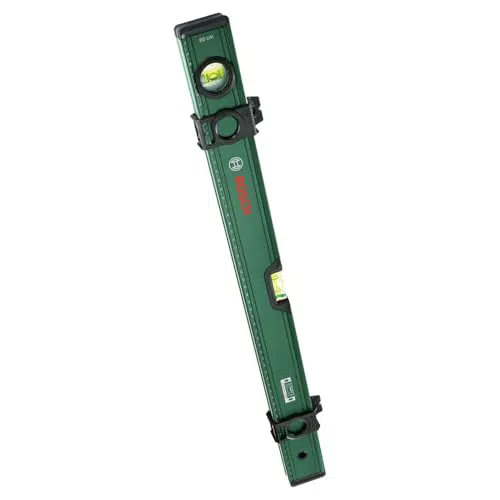 Bosch Wasserwaage mit Markierungsschiebern, Fluoreszierende Libellen, Aluminiumgehäuse