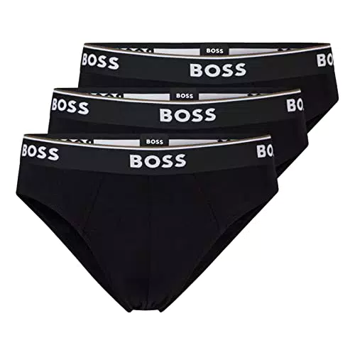 BOSS Herren Brief, 3er Pack Power, Black