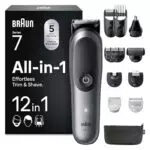 Braun All-in-One Trimmer Set AIO7565 – Bart-, Haar- & Nasenhaartrimmer wasserdicht