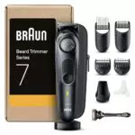 Braun Barttrimmer Series 7 Elektrischer Bartschneider Herren ProBlade Wasserdicht