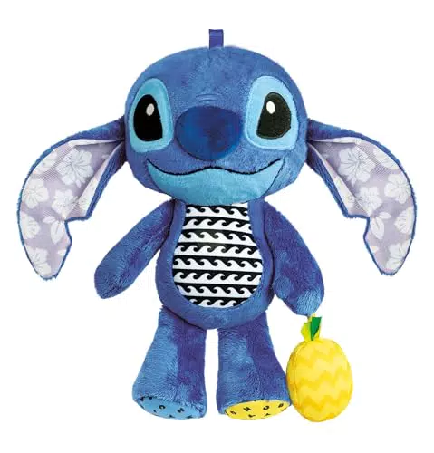 Clementoni Disney Stitch Interaktives Plüsch Hängespielzeug Für Babys Ab 3 Monaten