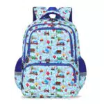 Decalsweet Schulrucksack Teenager mit Brustgurt, Kinderrucksack für Schule und Reise