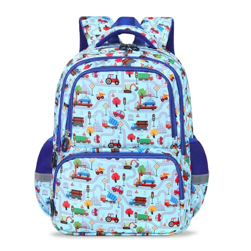 Decalsweet Schulrucksack Teenager mit Brustgurt, Kinderrucksack für Schule und Reise